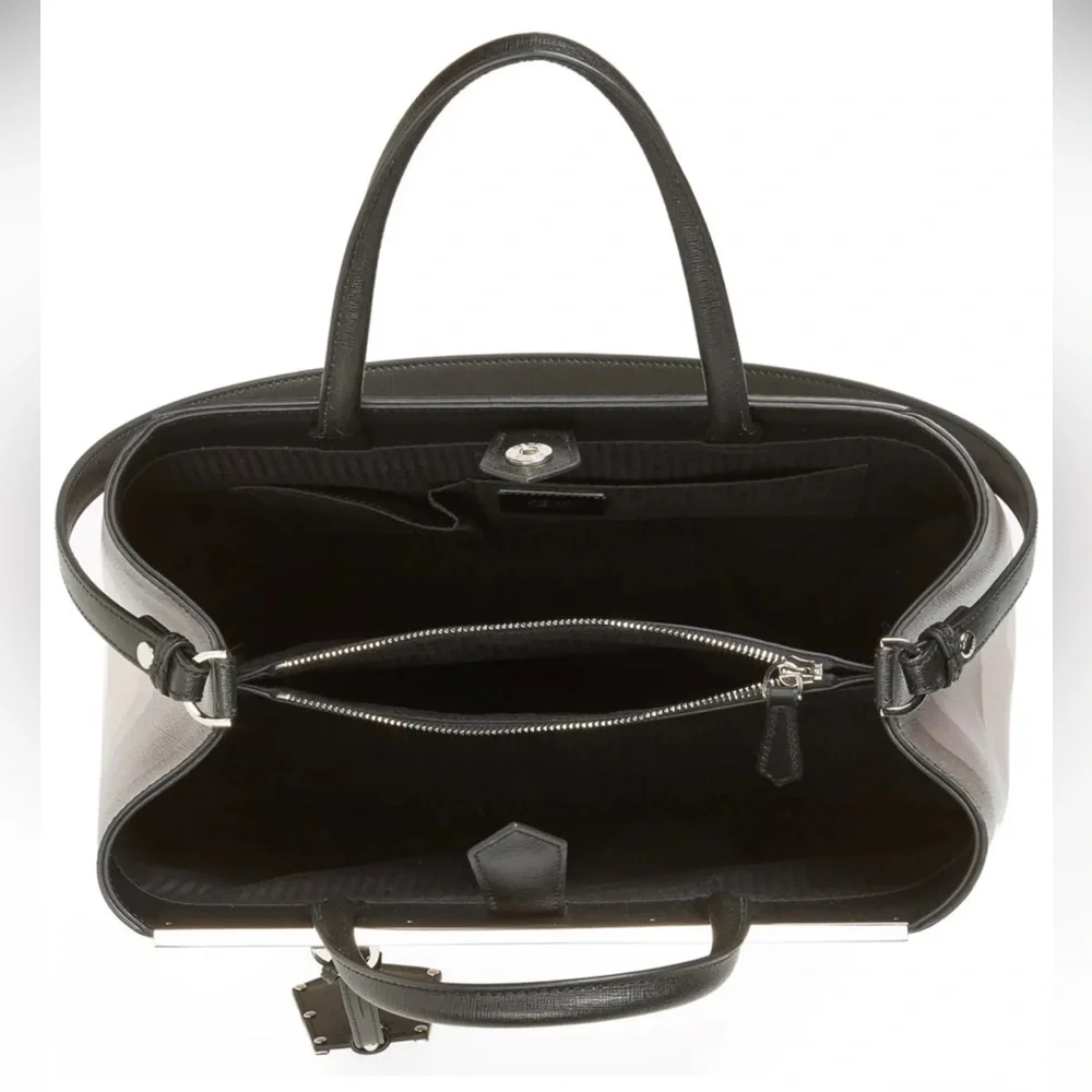 FENDI 2Jours Medium Elite Tote Bag in Black Degrade - Picture 4 of 13